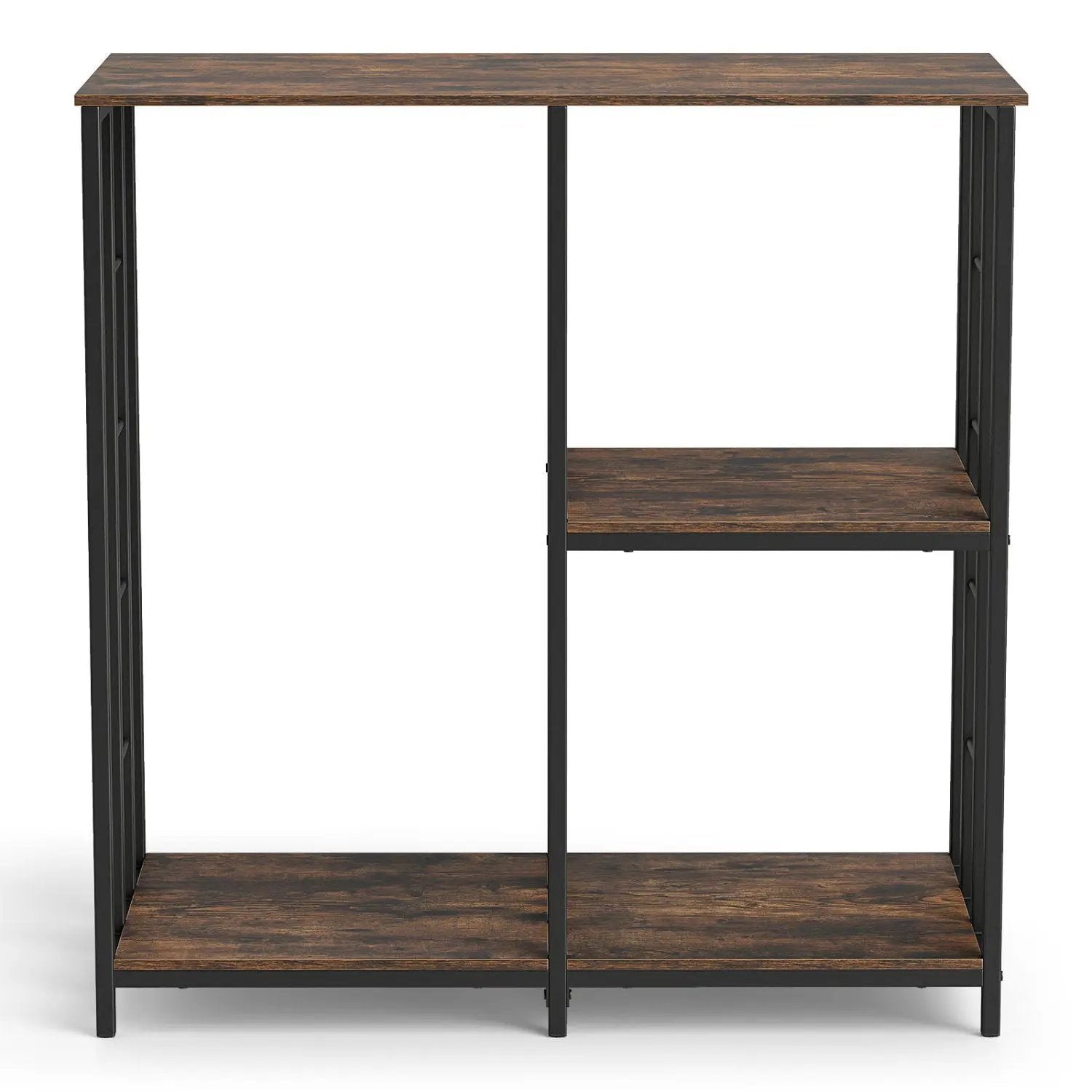 3-Tier Baker's Rack with Open Shelves - Rustic Brown by DirectDeals