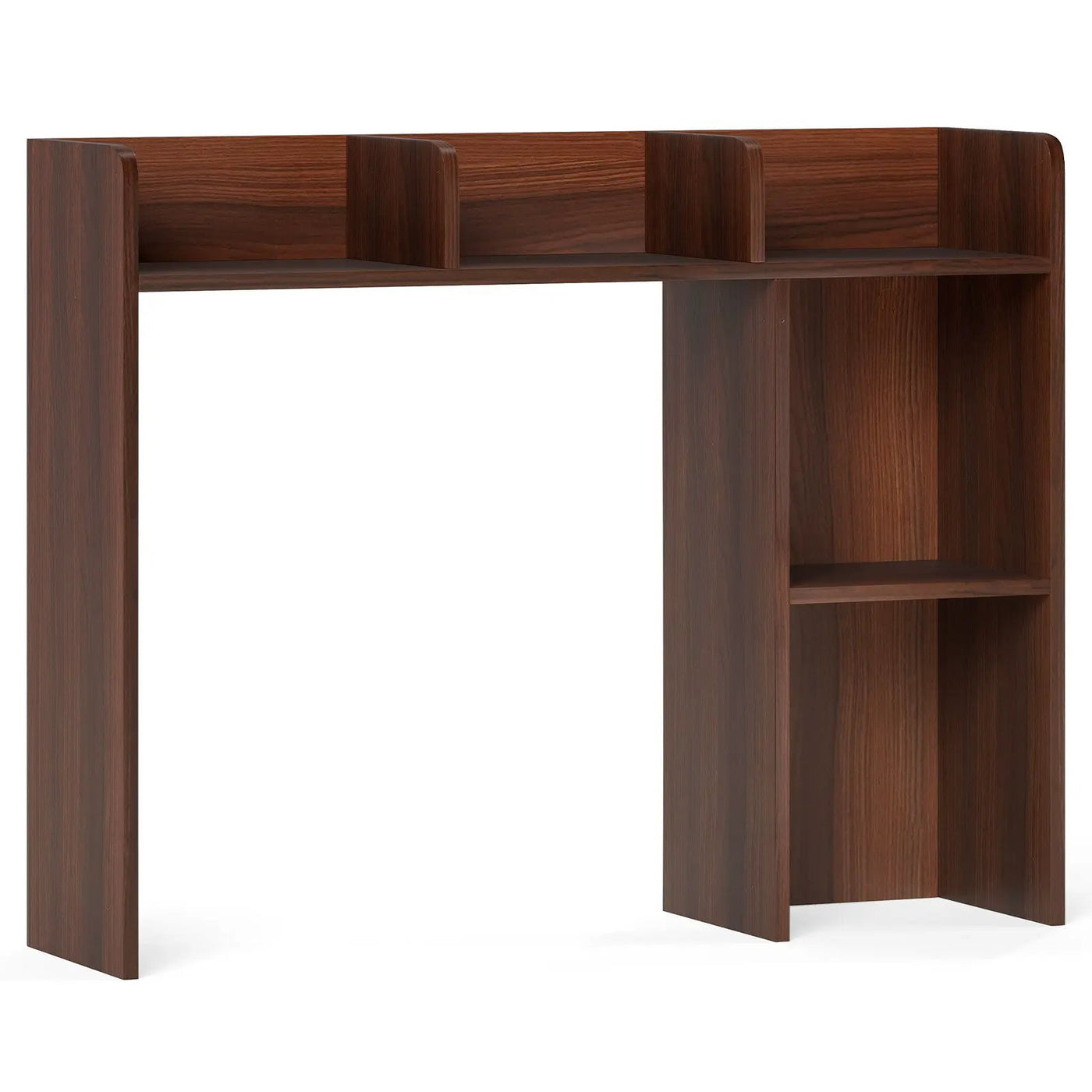 3-Tier Multipurpose Desk Bookshelf with 4 Shelves by DirectDeals
