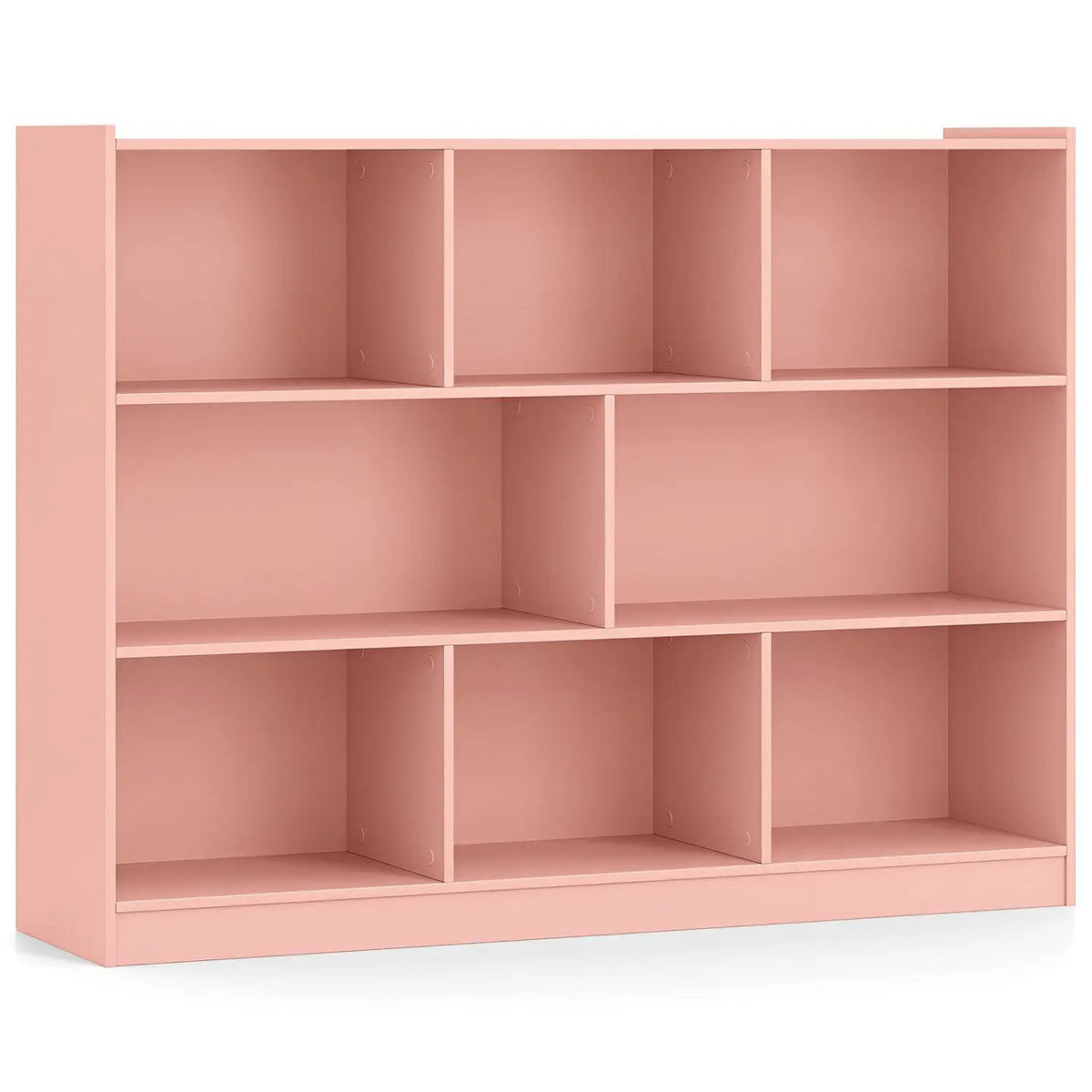 3-Tier Open Bookcase with 8 Cube Storage Shelves by DirectDeals