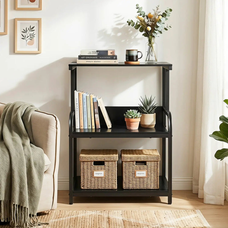 3-Tier Rolling Printer Stand with Adjustable Shelf by DirectDeals