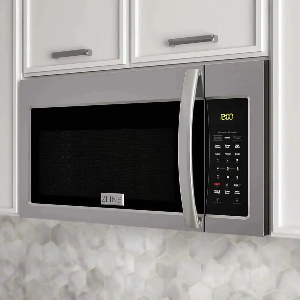 ZLINE 30 " Recirculating Over-the-Range Convection Microwave Oven Charcoal Filters Stainless Steel MWO-OTRCF-30 by Farmhouse Kitchen and Bath
