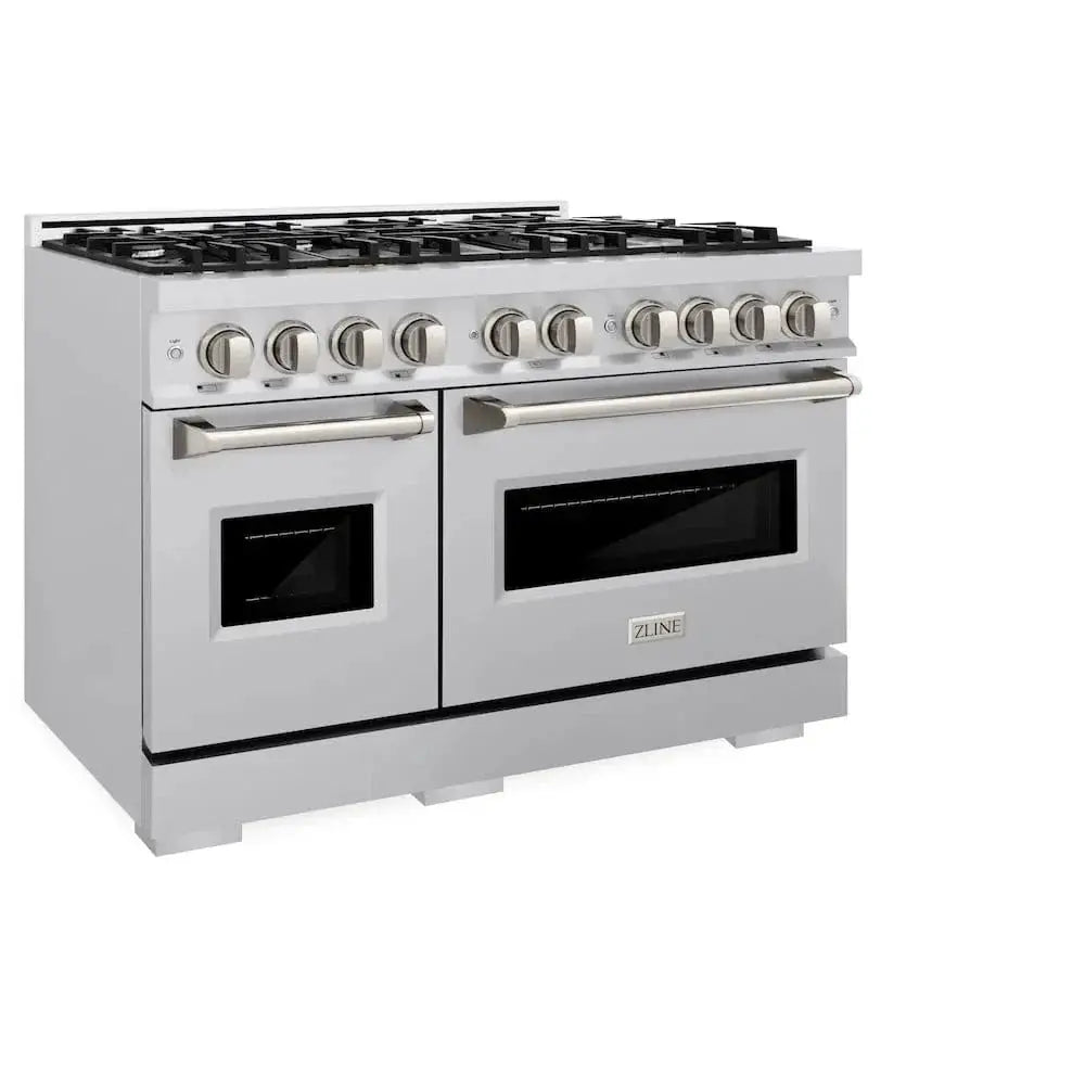 ZLINE 48"Classic Gas Range, Convection Gas Oven, Stainless Steel, CGR48 by Farmhouse Kitchen and Bath