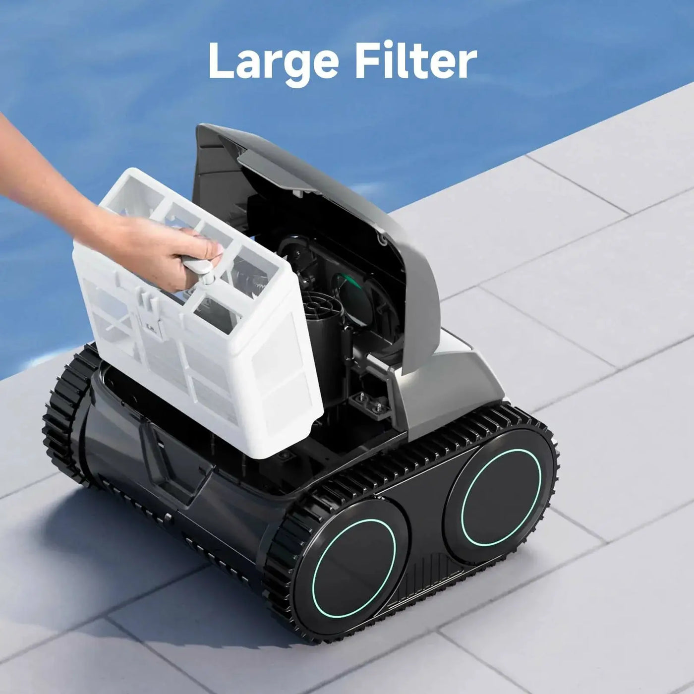 (2026 Upgrade) WYBOT C1 Cordless Robotic Pool Cleaner by WYBOT