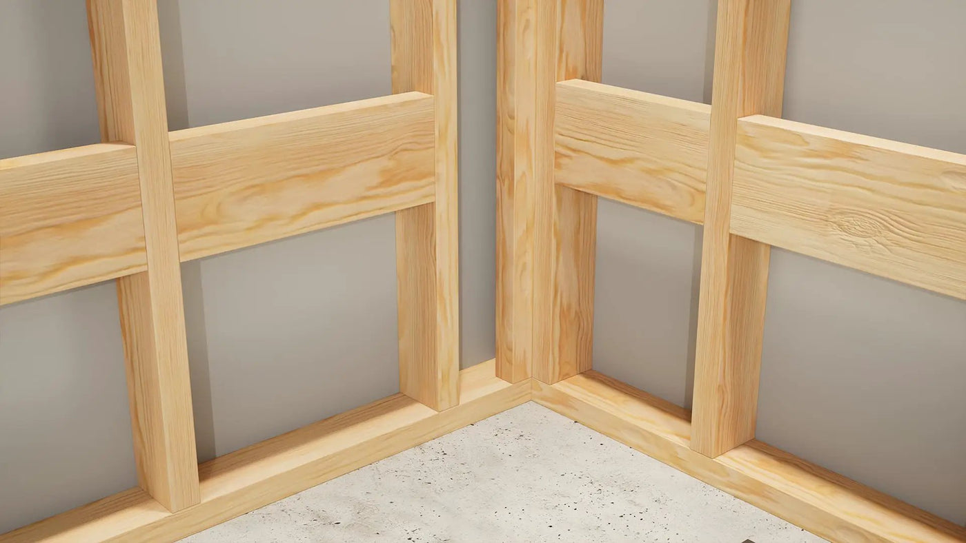 The Original Floating Corner Shower Bench Kit™ with wedi® by The Original Granite Bracket