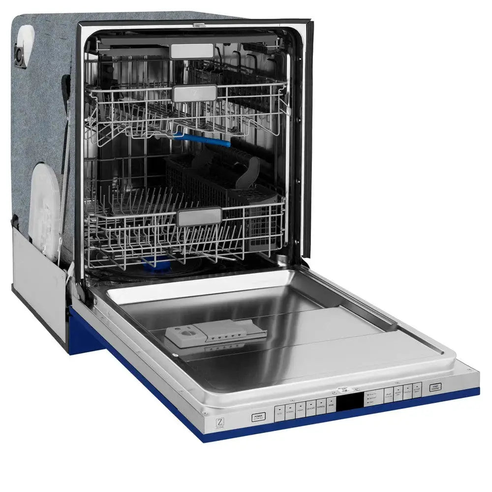 ZLINE 24" MonumentSeries 3rdRack TopTouchControl Dishwasher DWMT-BG-24 by Farmhouse Kitchen and Bath