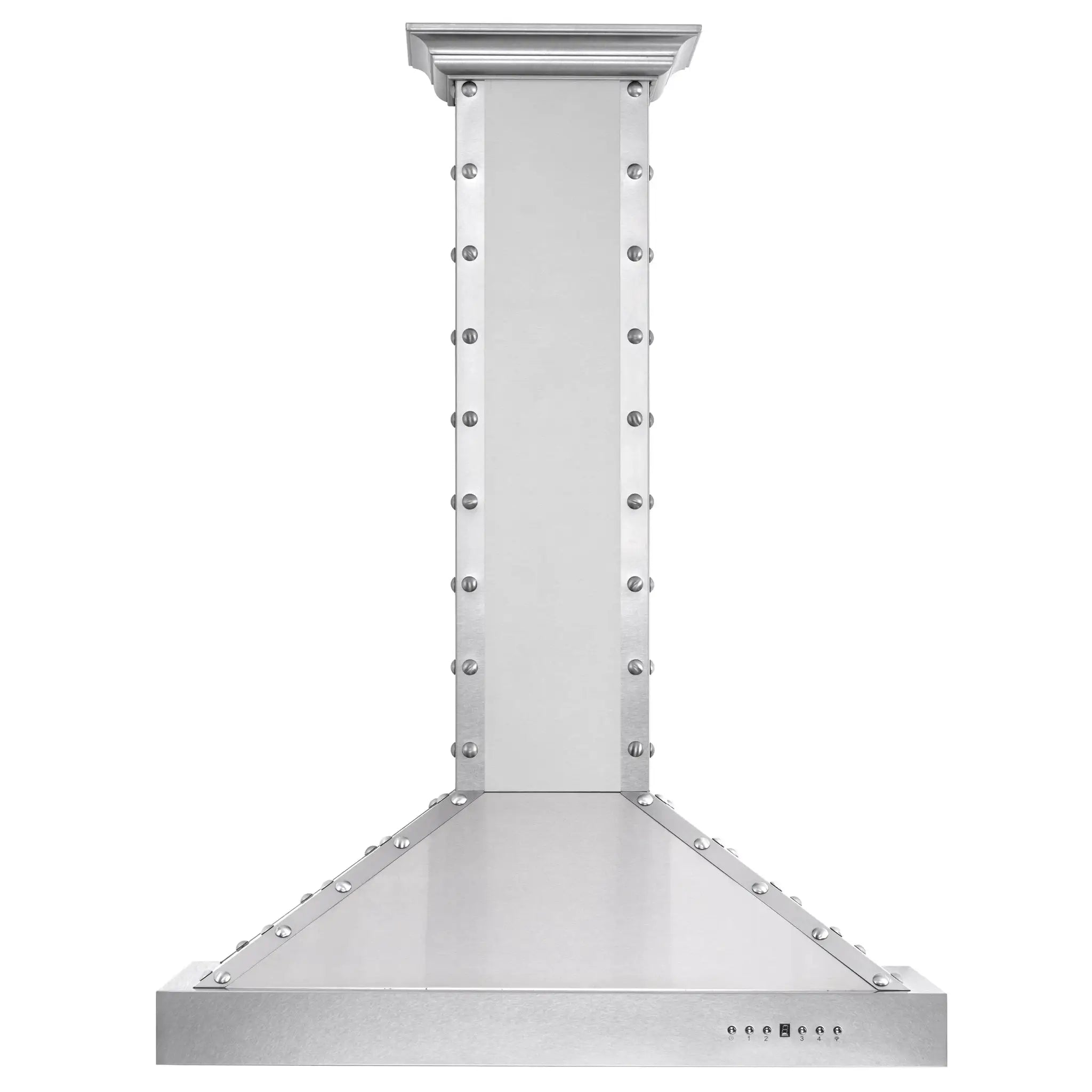 ZLINE 36" Designer Series Stainless Island Range Hood, KB2i-4SSXS-36 by Farmhouse Kitchen and Bath