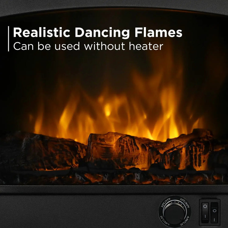 (Open Box) Suburbs TS20 Electric Fireplace Stove by TURBRO