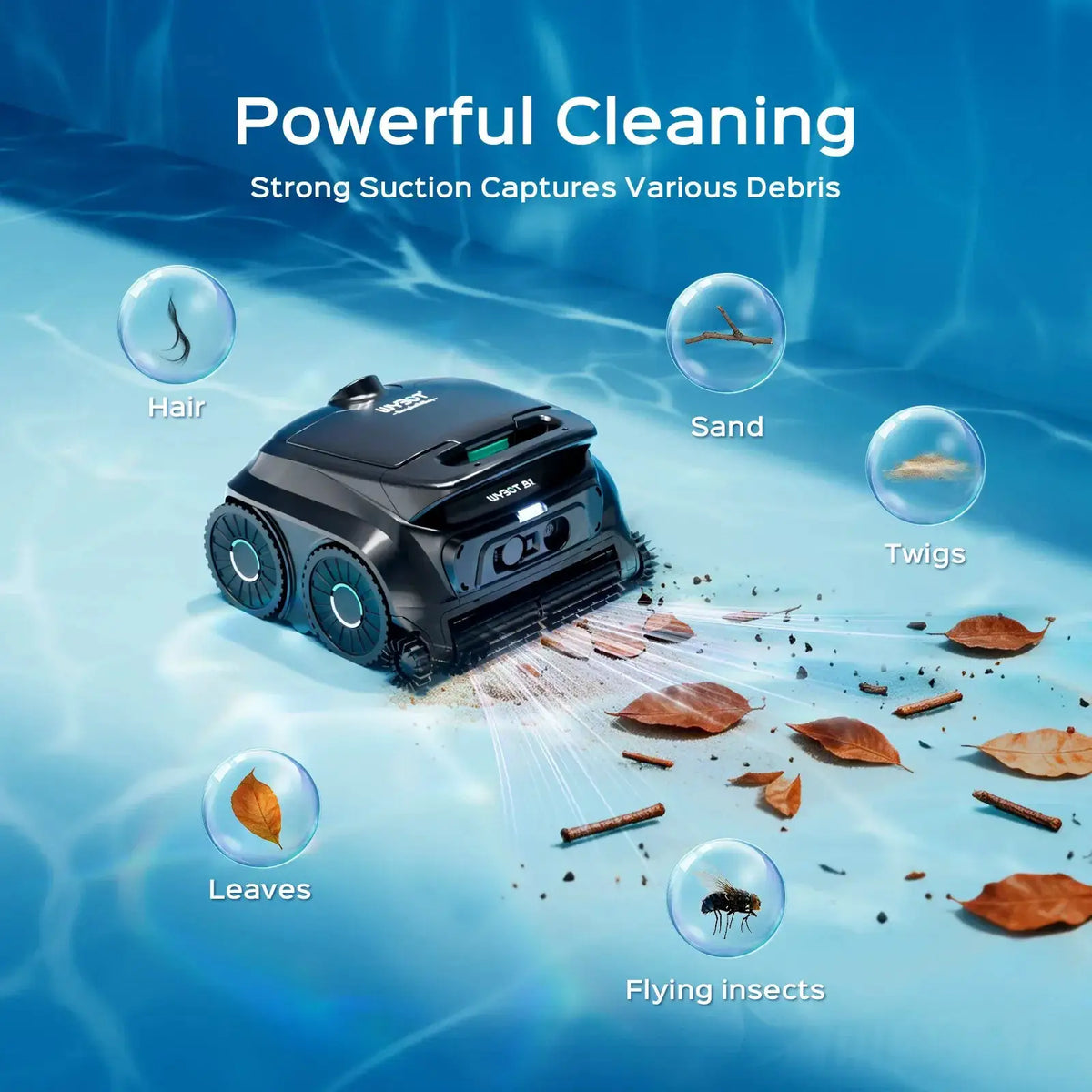 WYBOT Full Pool Solution Bundle-B1 & F1 by WYBOT