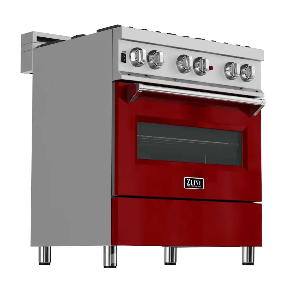 ZLINE 36" Bundle Range RAS-RG-36 & Range Hood 8654RG-36, 2KP-RASRGRH36 by Farmhouse Kitchen and Bath