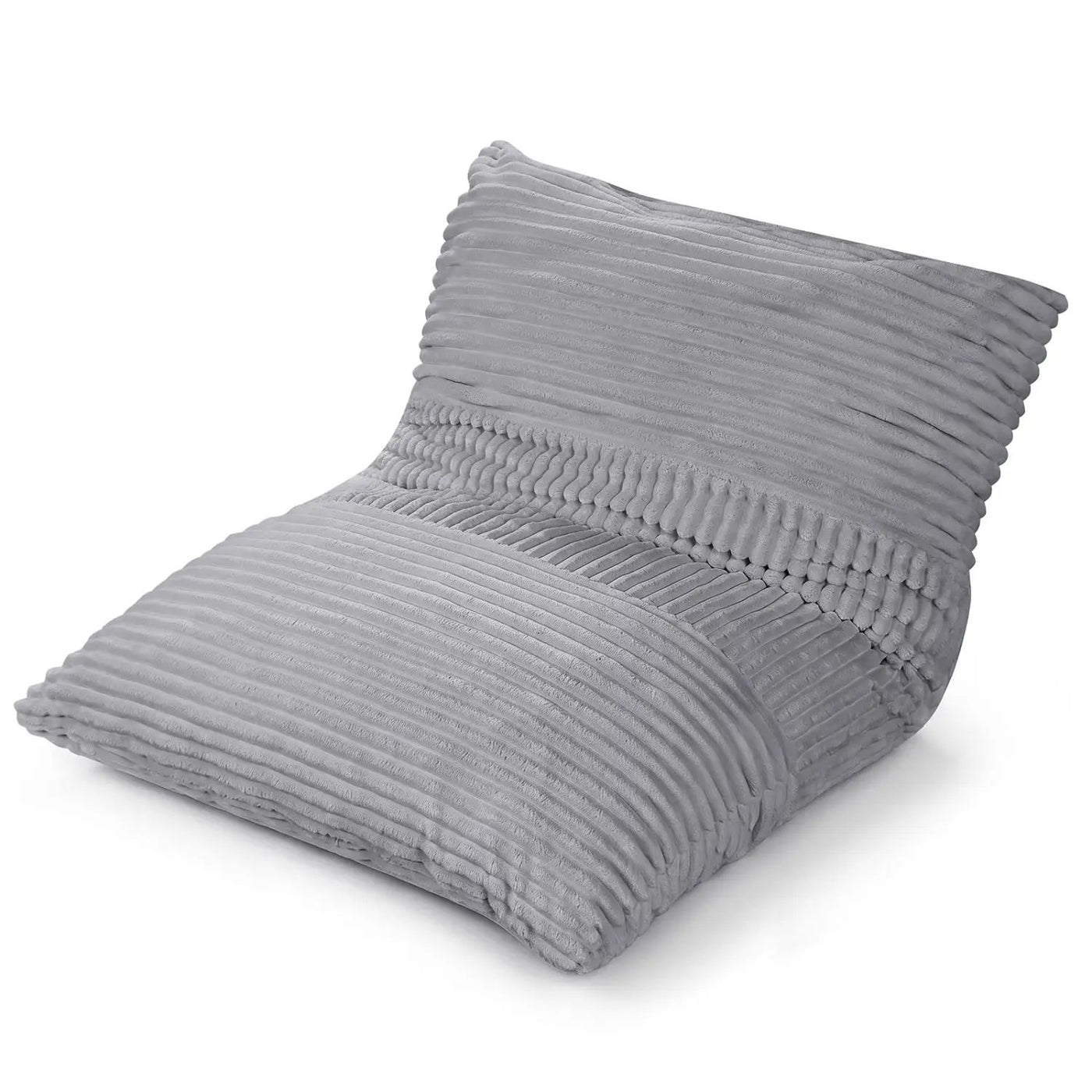 3-in-1 Convertible Bean Bag Chair with Corduroy Fabric by DirectDeals