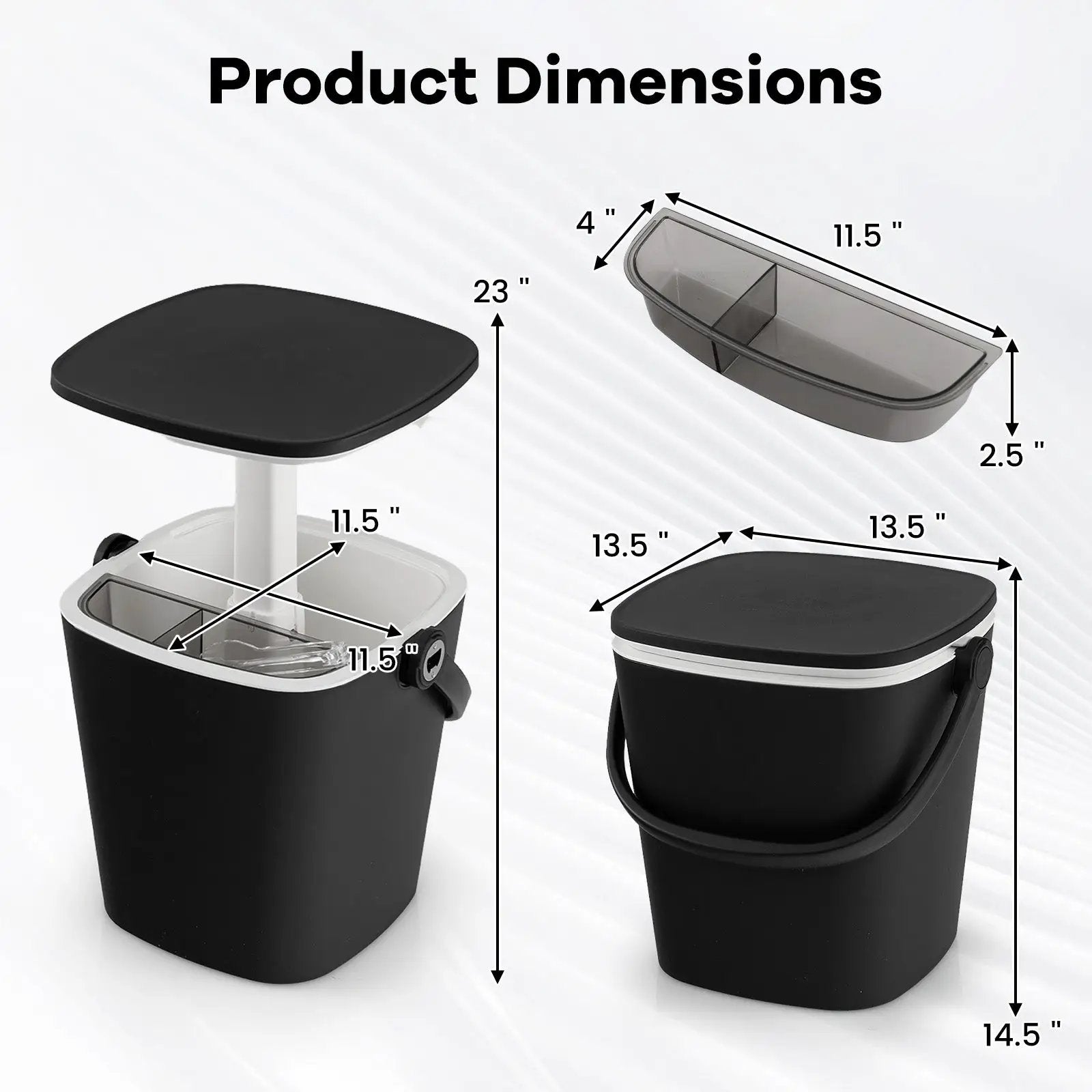 3-in-1 Portable Cooler Bar Table with Bottle Opener and Lift Top Lid for Camping Poolside by DirectDeals