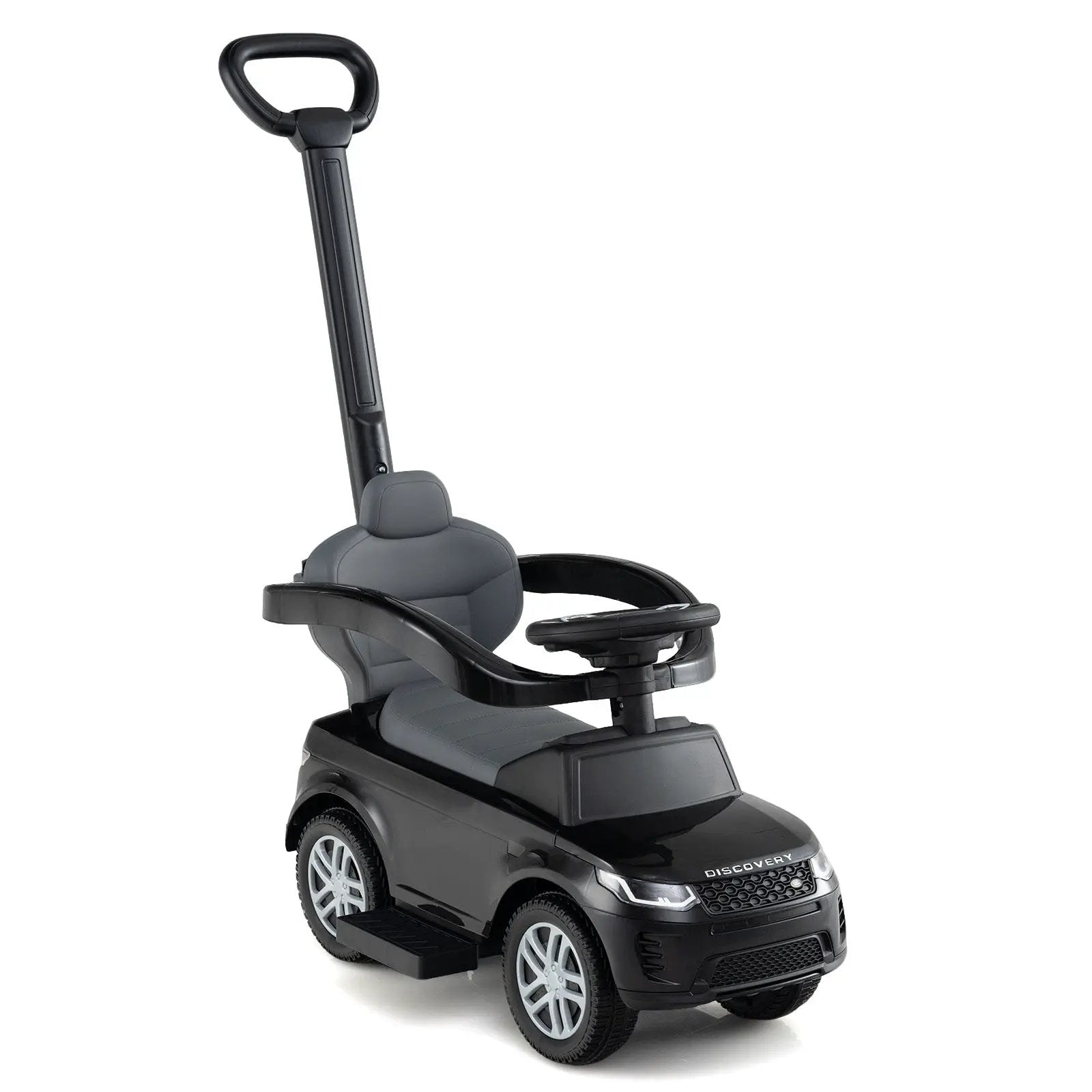 3 in 1 Push Car with Removable Handle and Guardrail for Kids 18-36 Months Old by DirectDeals