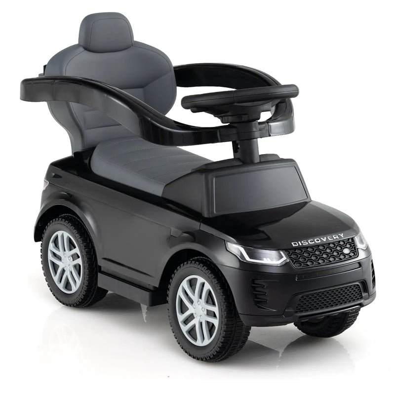 3 in 1 Push Car with Removable Handle and Guardrail for Kids 18-36 Months Old by DirectDeals