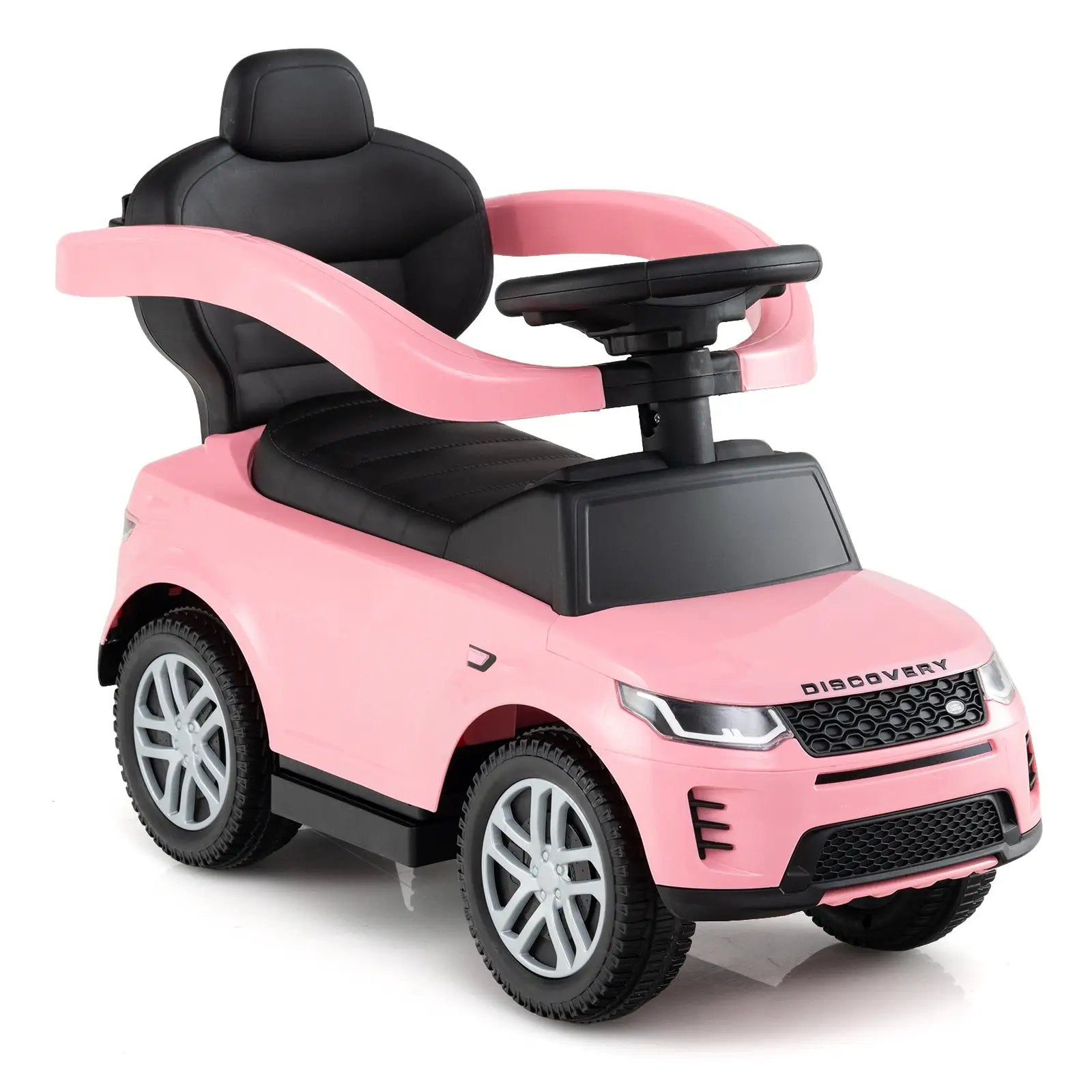 3 in 1 Push Car with Removable Handle and Guardrail for Kids 18-36 Months Old by DirectDeals