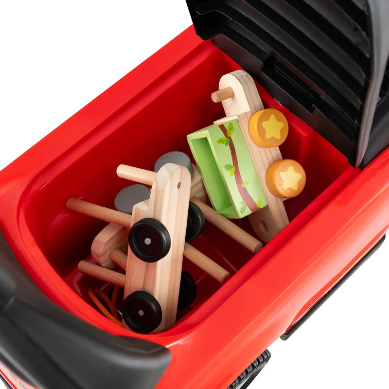 3 in 1 Push Car with Removable Handle and Guardrail for Kids 18-36 Months Old by DirectDeals