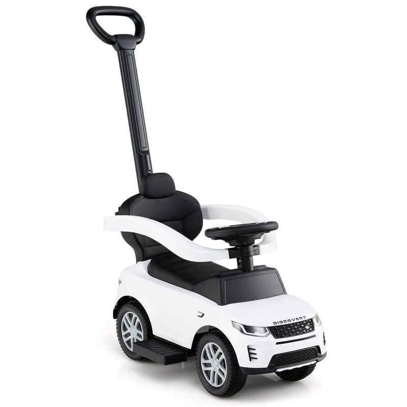 3 in 1 Push Car with Removable Handle and Guardrail for Kids 18-36 Months Old by DirectDeals