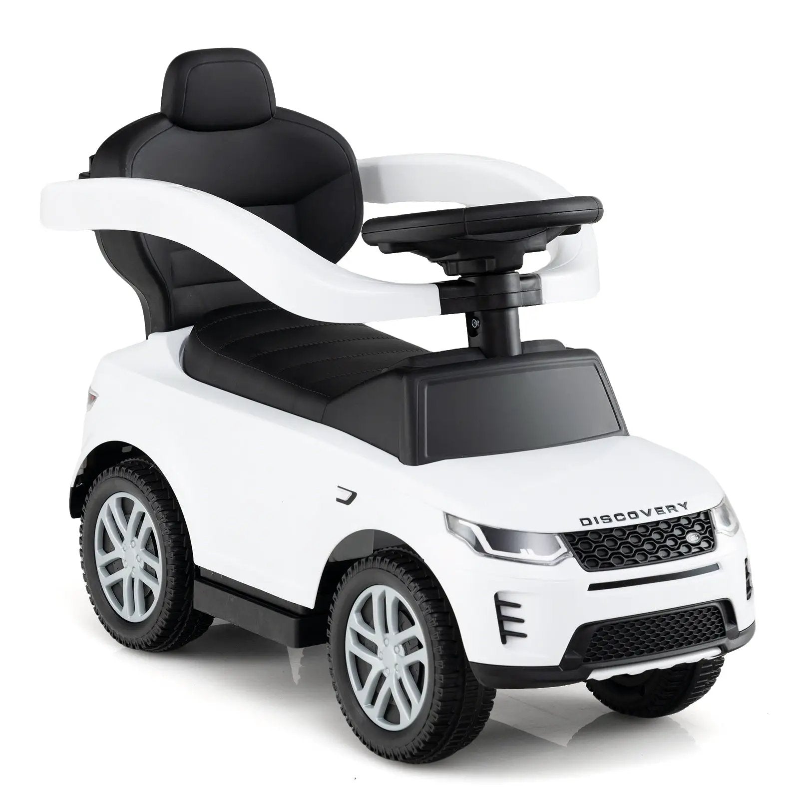 3 in 1 Push Car with Removable Handle and Guardrail for Kids 18-36 Months Old by DirectDeals