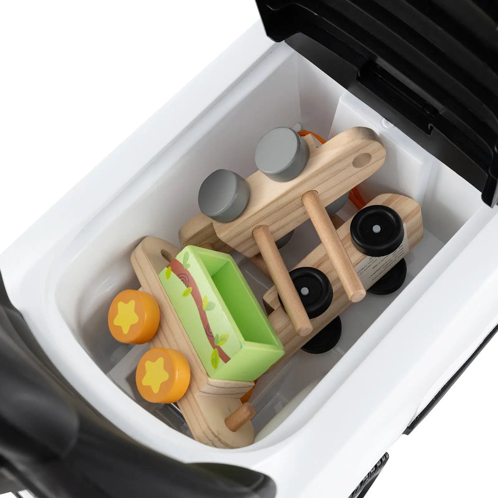 3 in 1 Push Car with Removable Handle and Guardrail for Kids 18-36 Months Old by DirectDeals