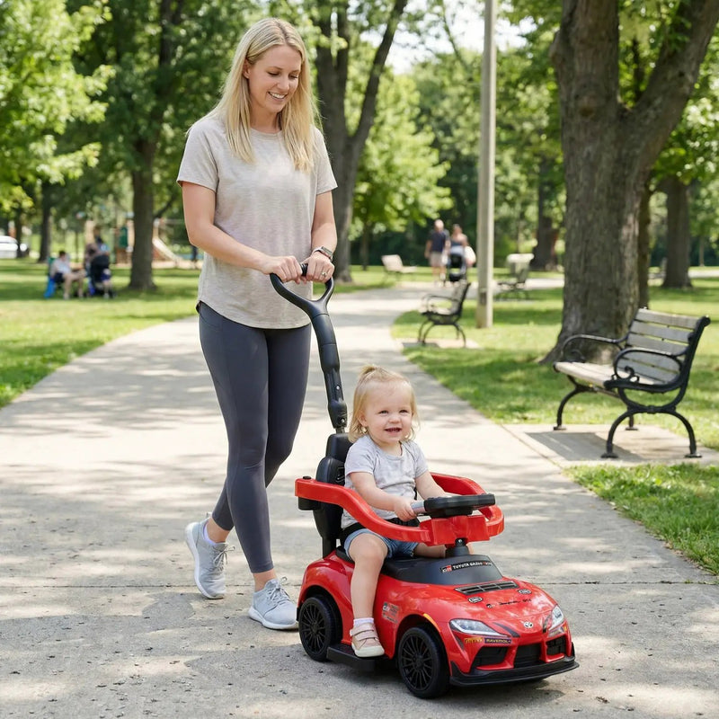 3-in-1 Toyota Licensed Foot-to-Floor Stroller Sliding Walking Toy by DirectDeals