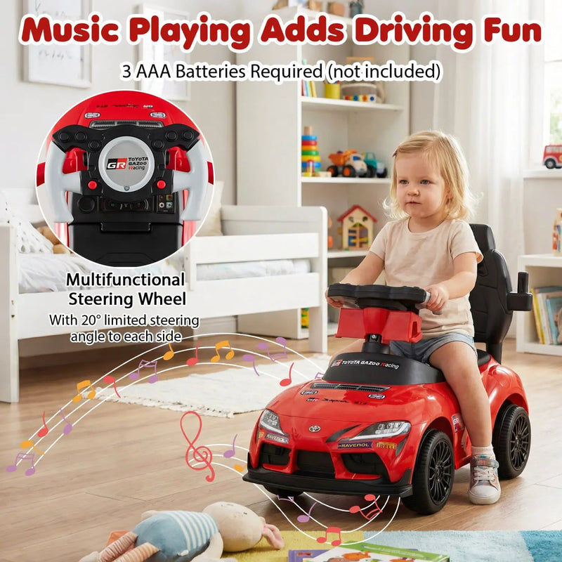 3-in-1 Toyota Licensed Foot-to-Floor Stroller Sliding Walking Toy by DirectDeals