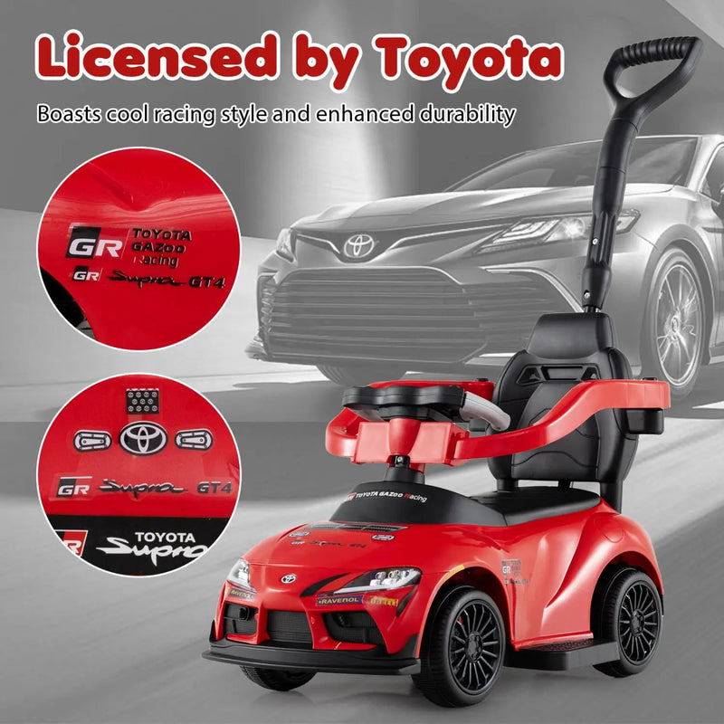 3-in-1 Toyota Licensed Foot-to-Floor Stroller Sliding Walking Toy by DirectDeals