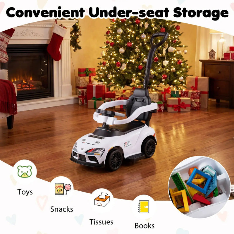 3-in-1 Toyota Licensed Foot-to-Floor Stroller Sliding Walking Toy by DirectDeals