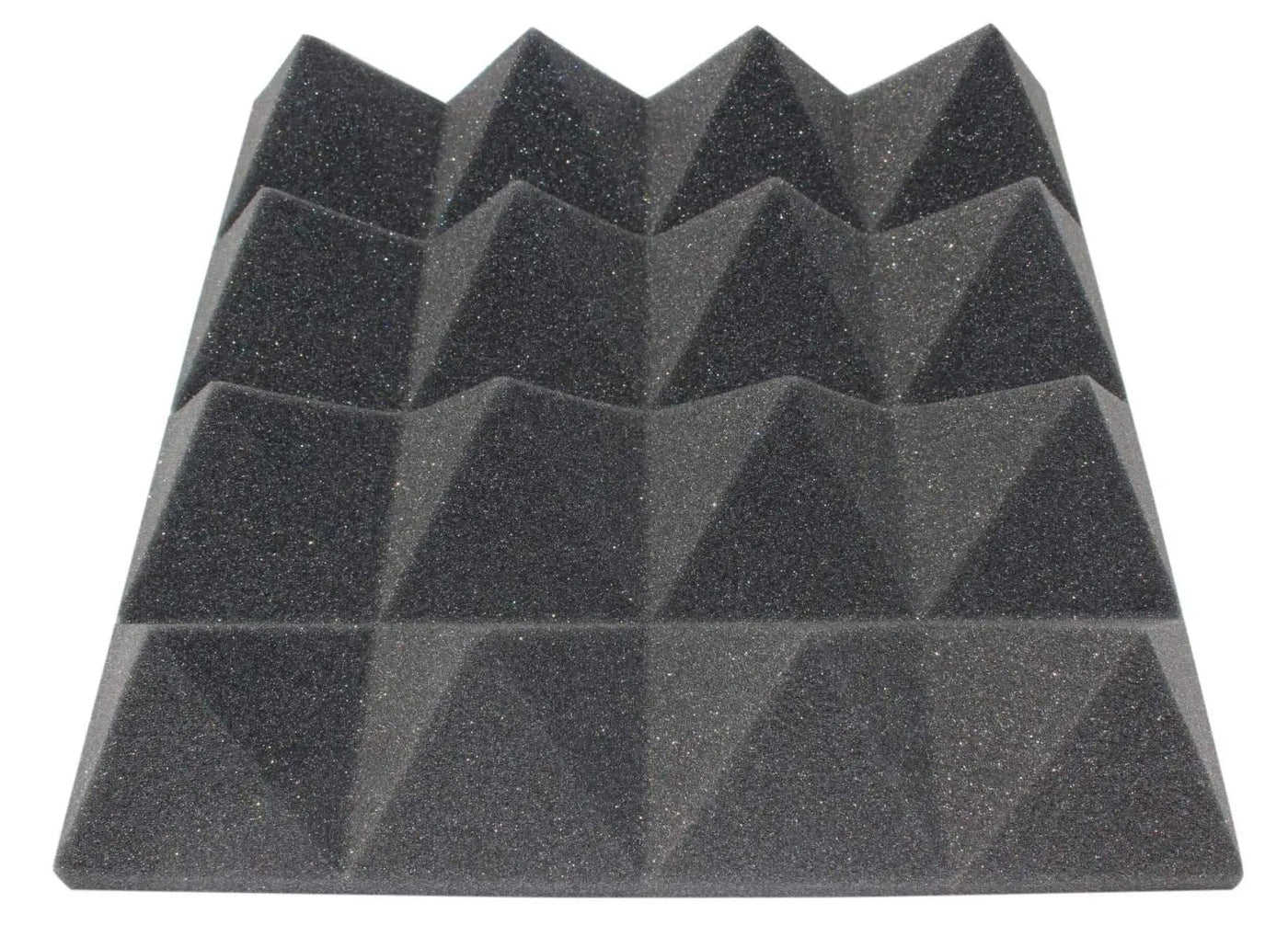 3 Inch Acoustic Foam Pyramid Style Panels - 13 Color Options by SoundAssured