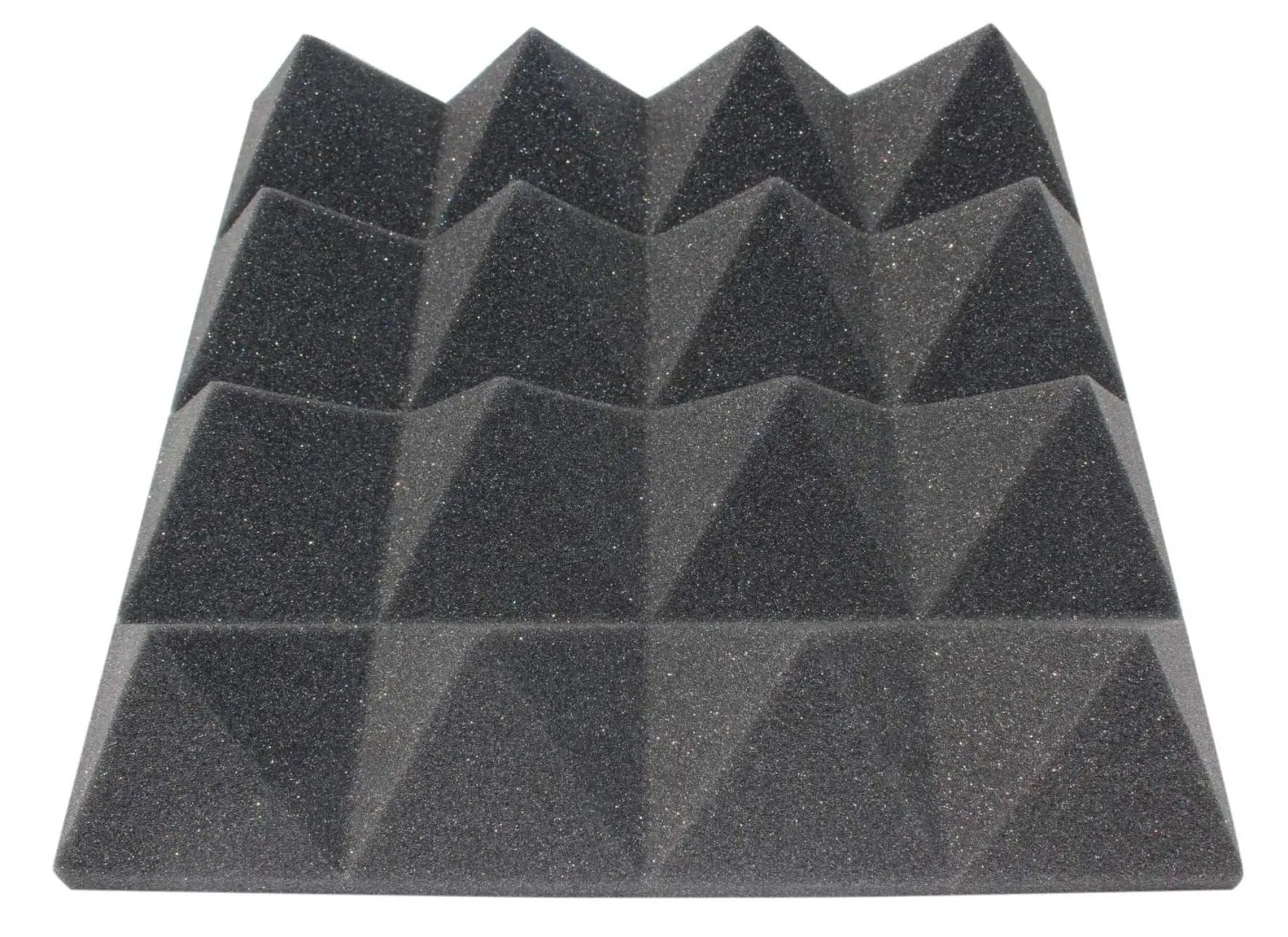 3 Inch Acoustic Foam Pyramid Style Panels - 13 Color Options by SoundAssured