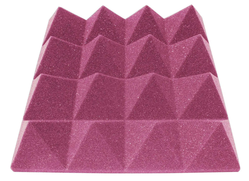 3 Inch Acoustic Foam Pyramid Style Panels - 13 Color Options by SoundAssured