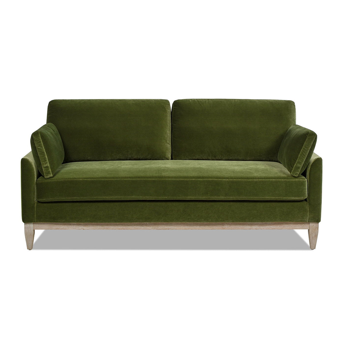 Modern Farmhouse Sofa with Removable Cushions - Dark Green or Orange, photo 8 of 23