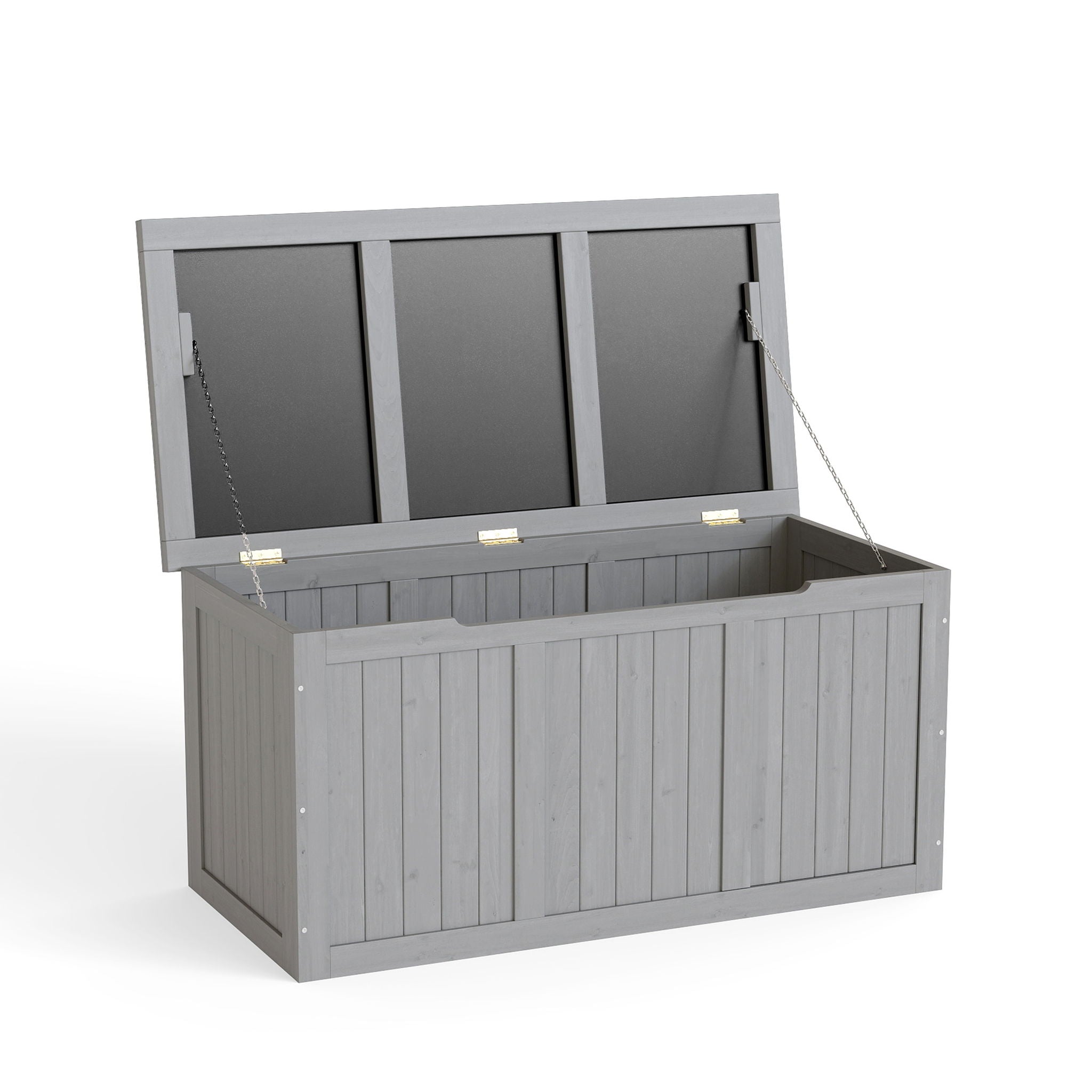 Outdoor Deck Box, Storage With Seat & Table Top by HouseOfZazla