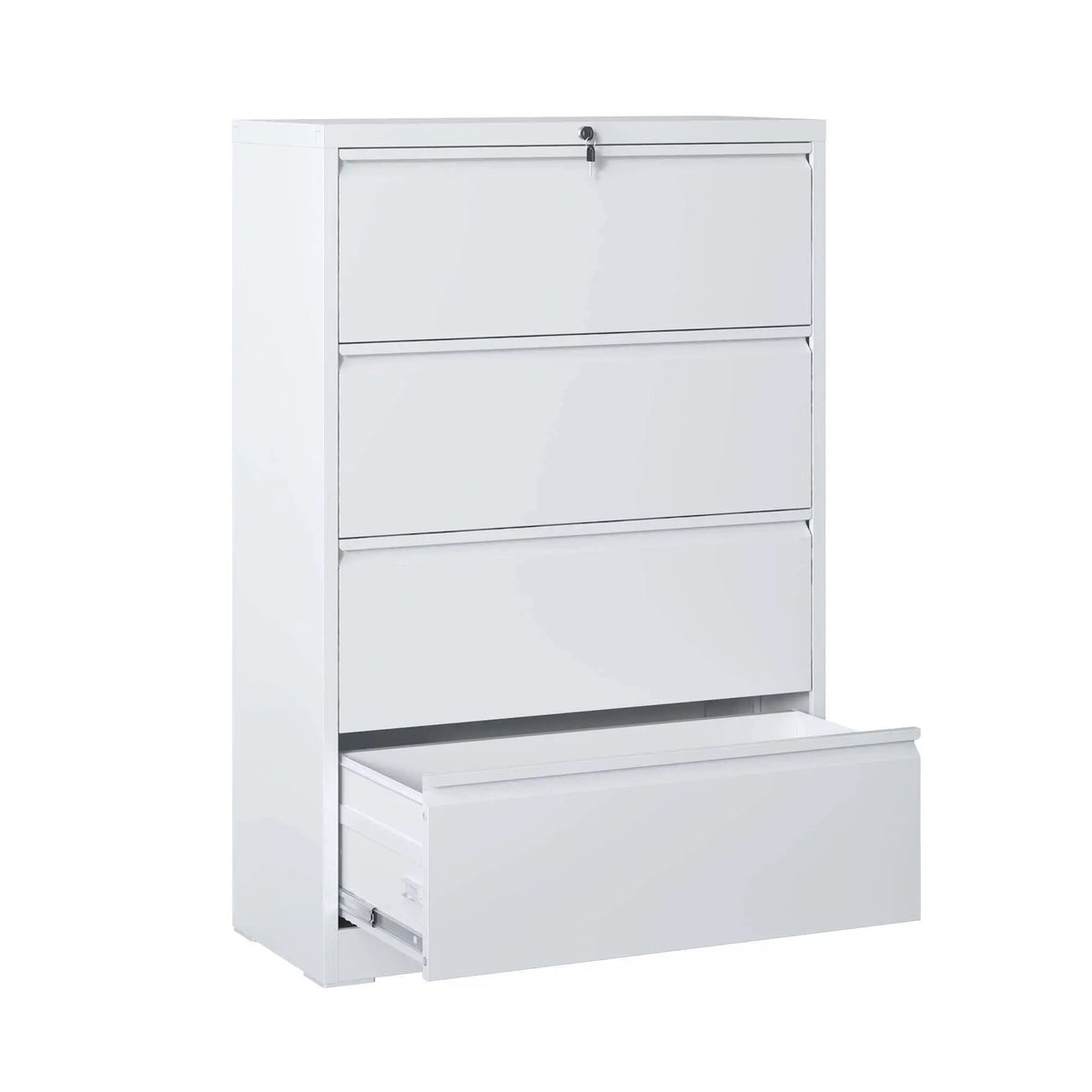Premium Drawer Metal Lateral File Cabinet With Lock by HouseOfZazla