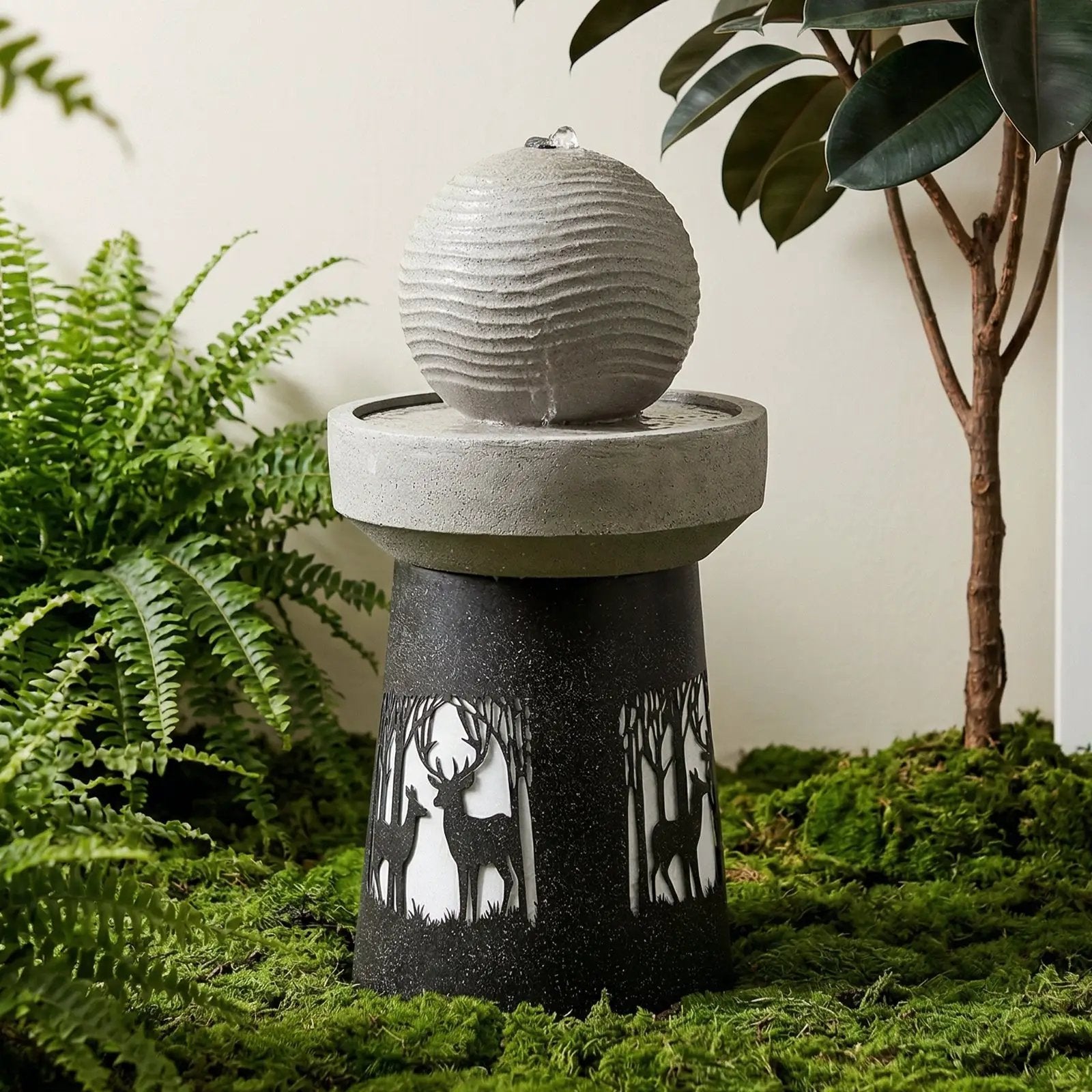 Outdoor Garden Lantern with Warm LED Light by HouseOfZazla