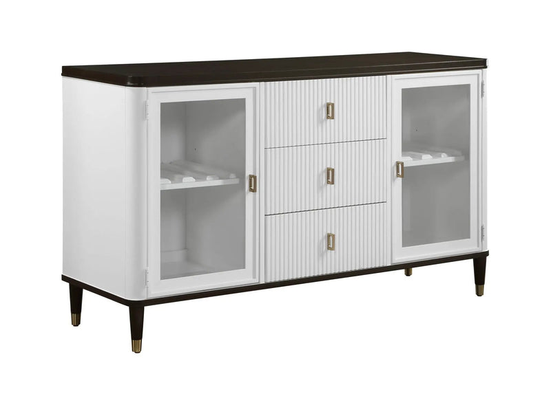 Carene Server Brown / White by HouseOfZazla