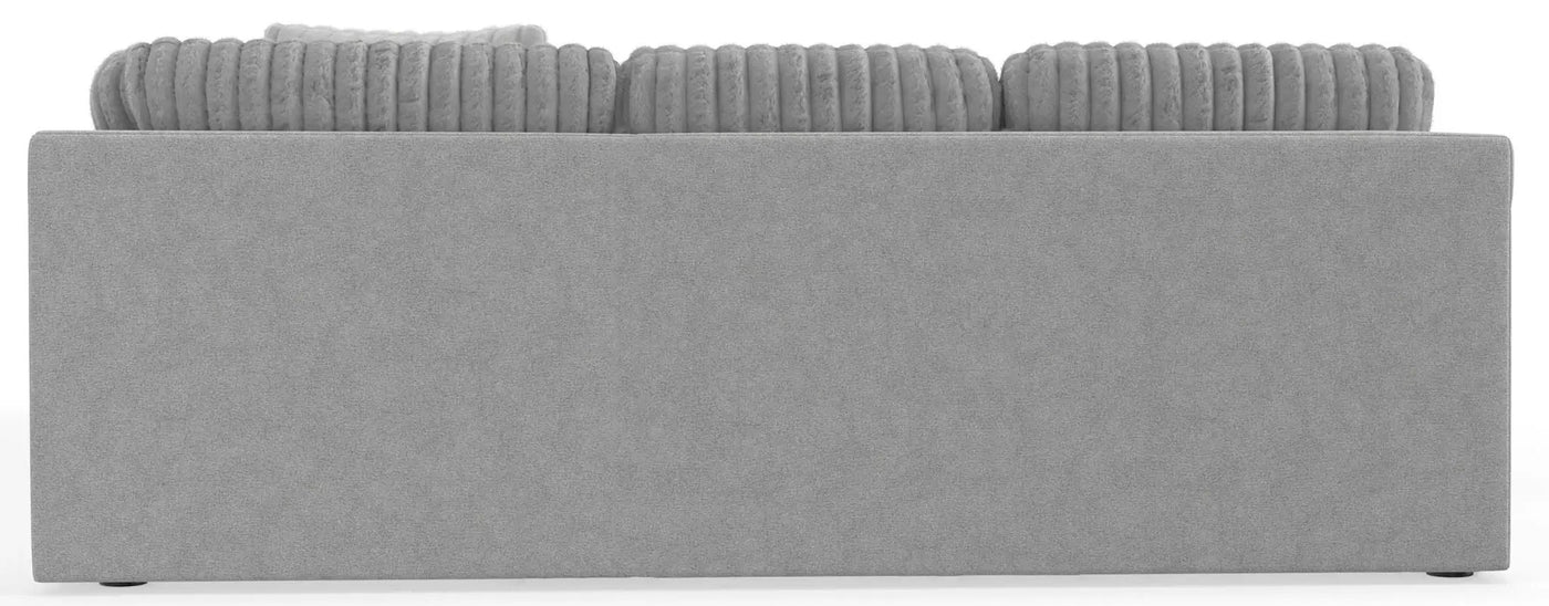 Logan - Upholstered Sectional With Comfort Coil Seating And Accent Pillows Included by Unique Piece Furniture