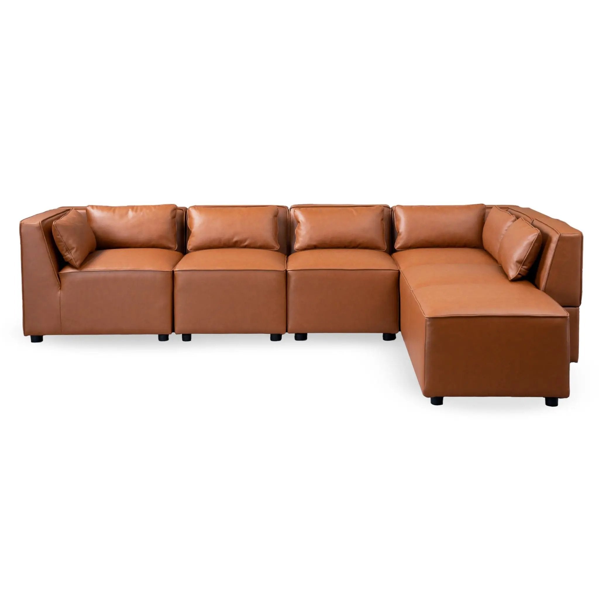 Wexford - Modular Sofa - Cognac by Unique Piece Furniture