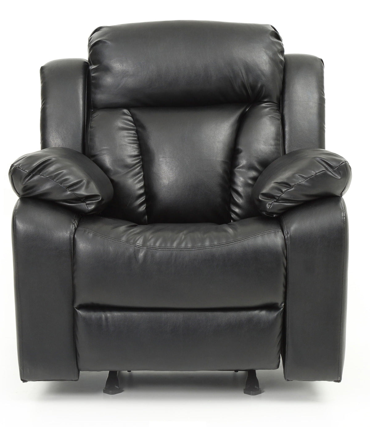 Comfortable Rocking Motion Recliner Chair with Rocking Feature - Dark Gray, White, Black, or Dark Brown, photo 9 of 21