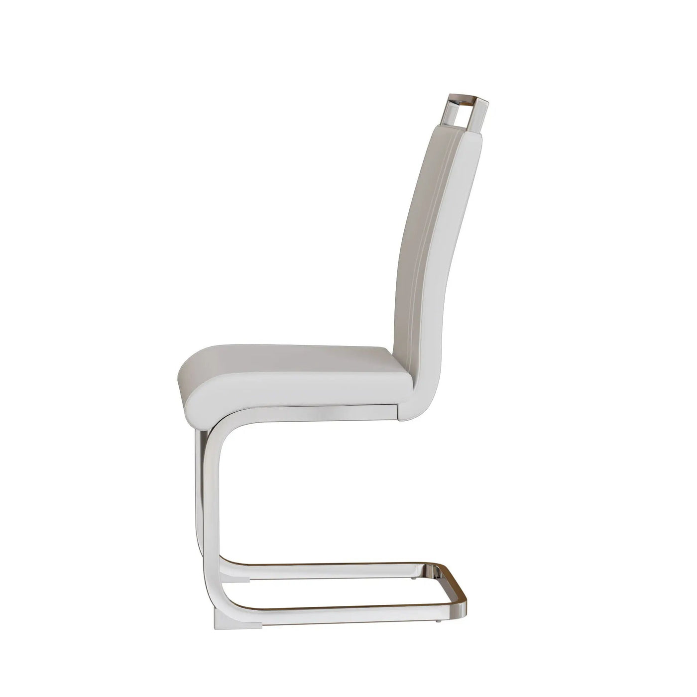 Modern Dining Chairs With Padded Seat, High Back by HouseOfZazla