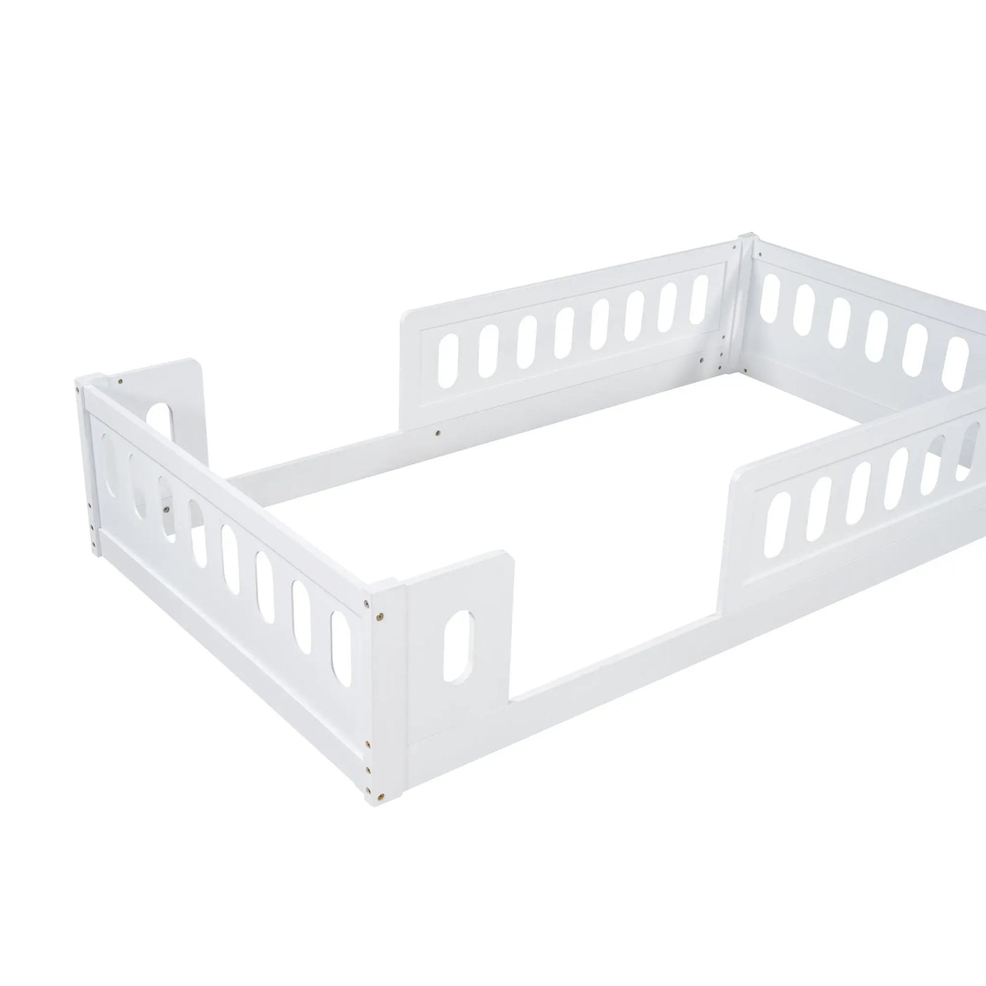 Platform Bed With Guardrail by HouseOfZazla