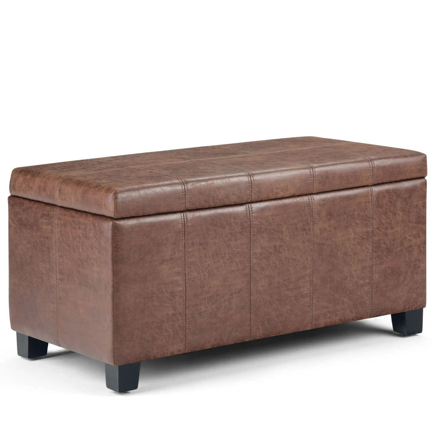Dover - Upholstered Storage Ottoman Bench by HouseOfZazla