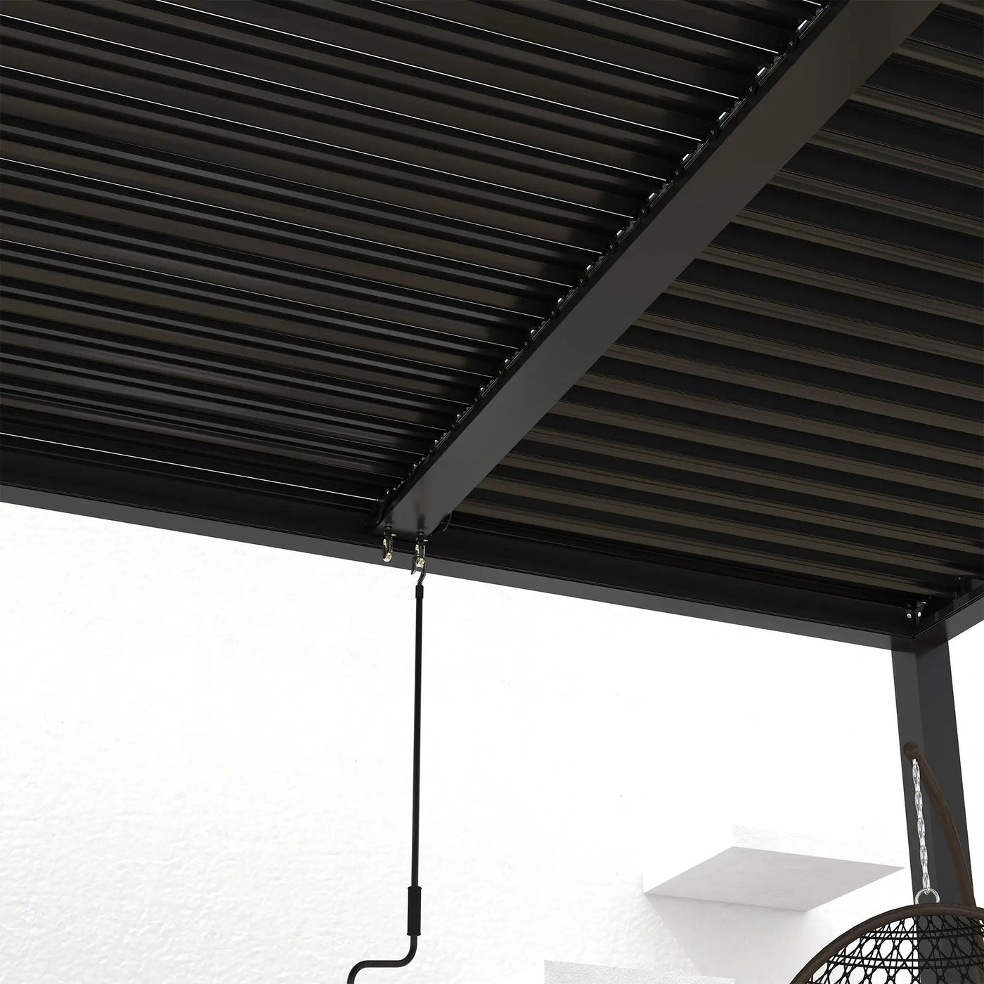 Louver Pergola Aluminium Frame & Louvers by HouseOfZazla