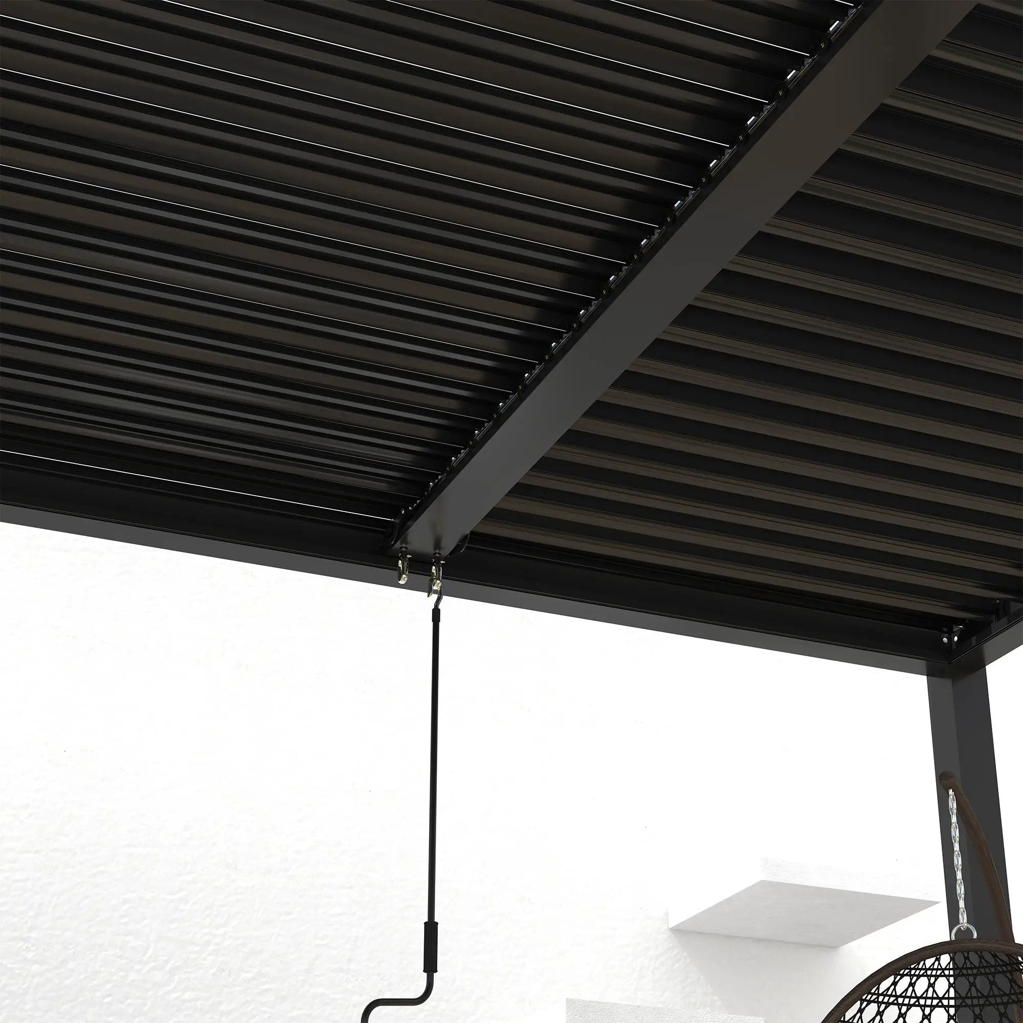 Louver Pergola Aluminium Frame & Louvers by Unique Piece Furniture