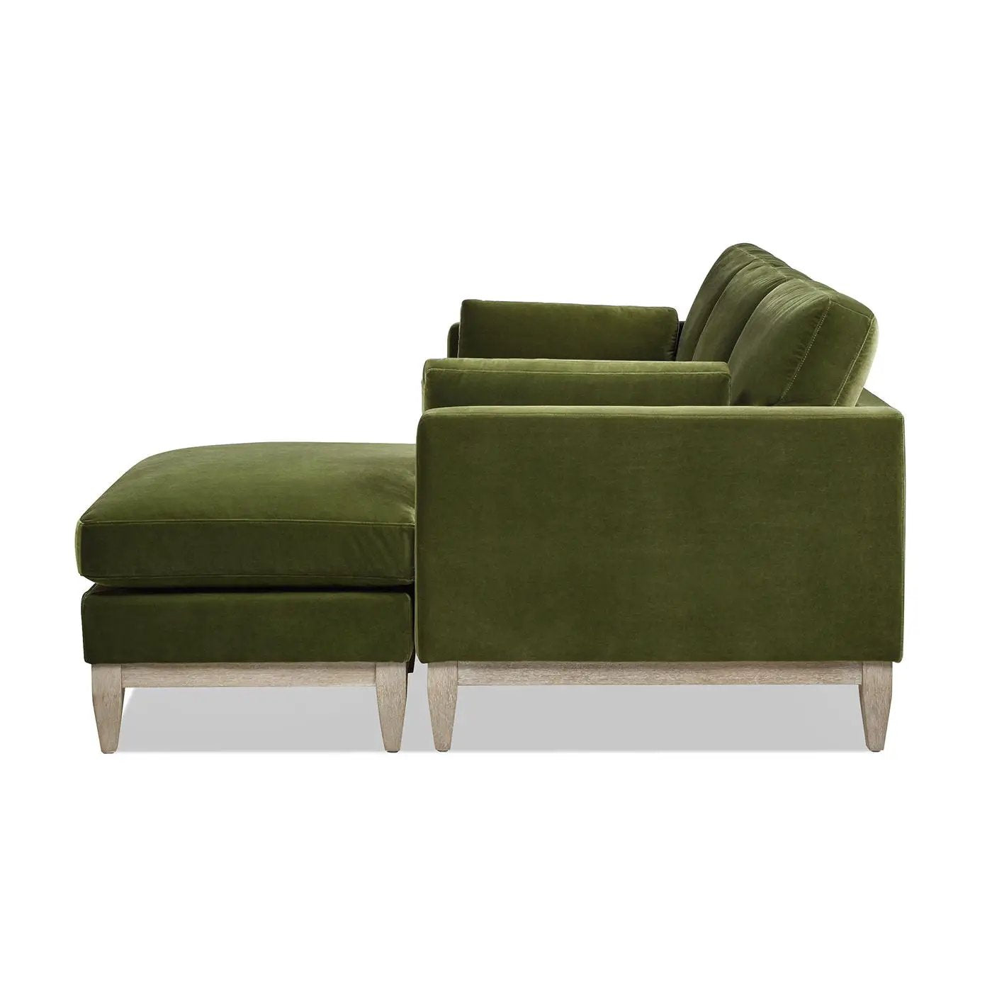 Knox - Modern Farmhouse Reversible Chaise Sectional Sofa by HouseOfZazla