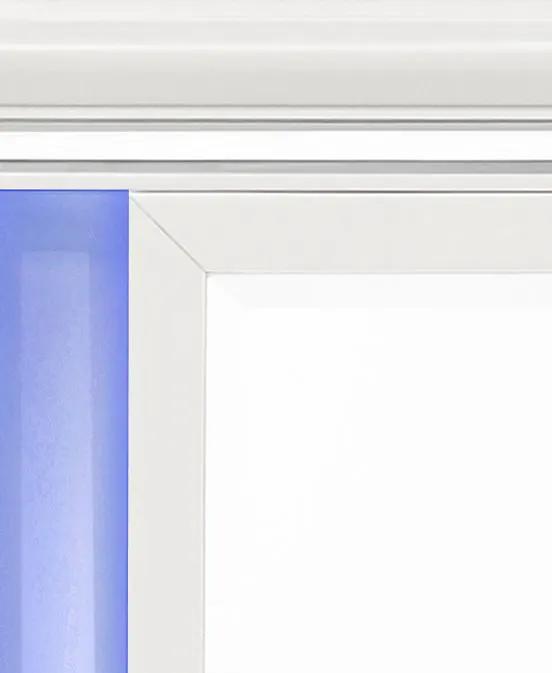 Tarian - Mirror With LED - White by Unique Piece Furniture