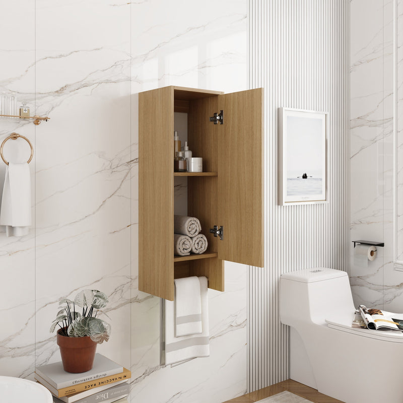 12 Inch Small Wall Mounted Side Cabinet by HouseOfZazla