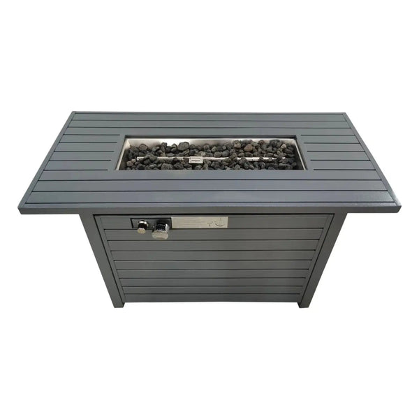 Outdoor Fire Pit Table With Lid Fuel Versatility, photo 2 of 12