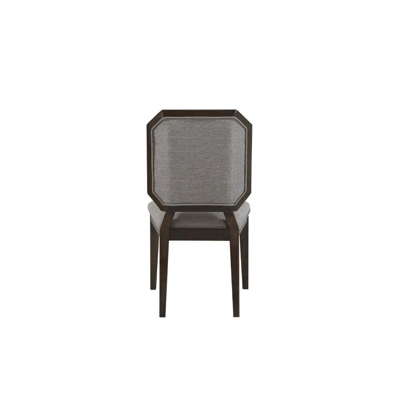 Selma - Side Chair (Set of 2) - Gray Fabric & Tobacco by Unique Piece Furniture