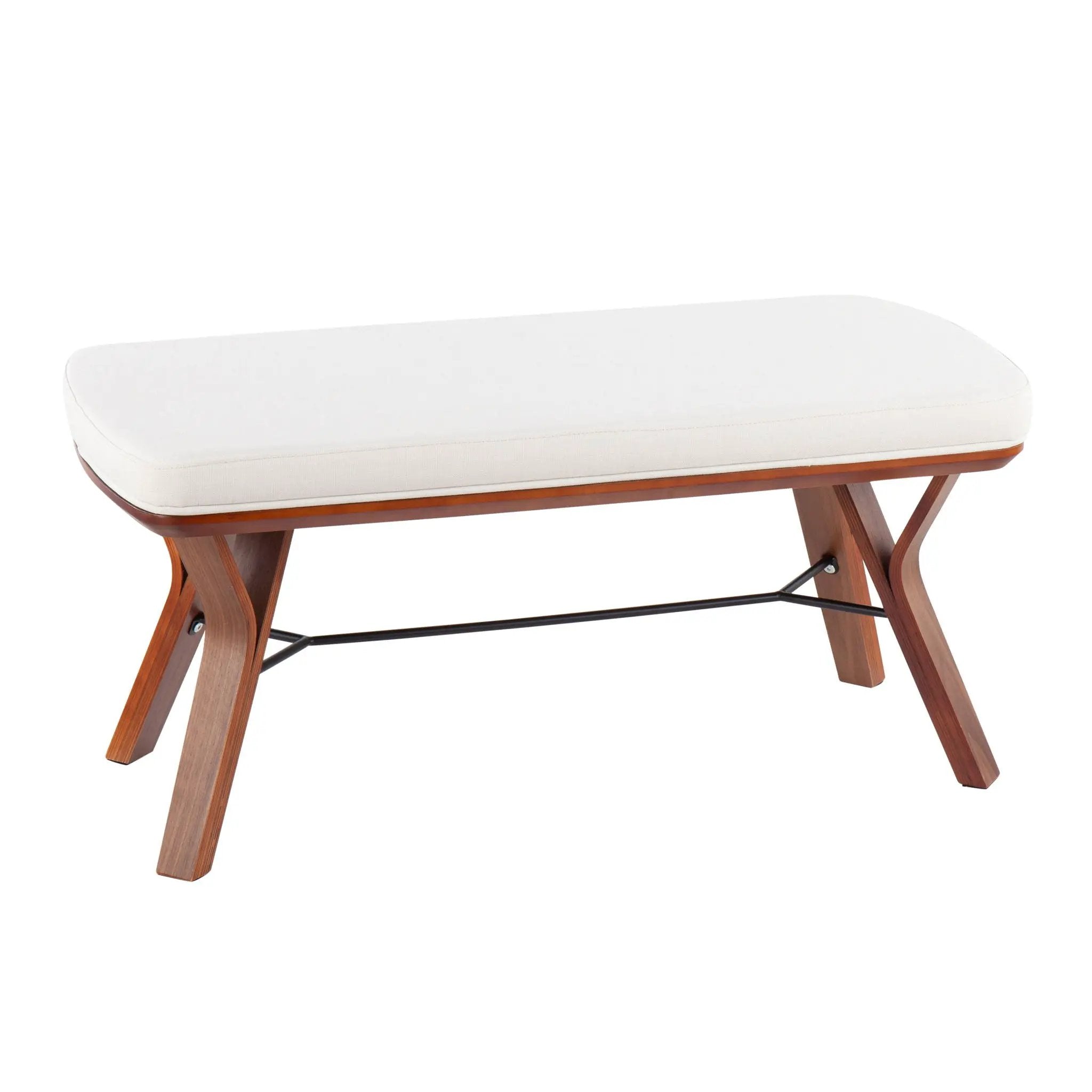 Folia - Mid Century Modern Bench by Unique Piece Furniture