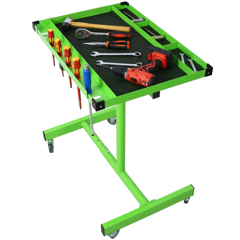 Adjustable Tear Down Work Table with Drawer by HouseOfZazla