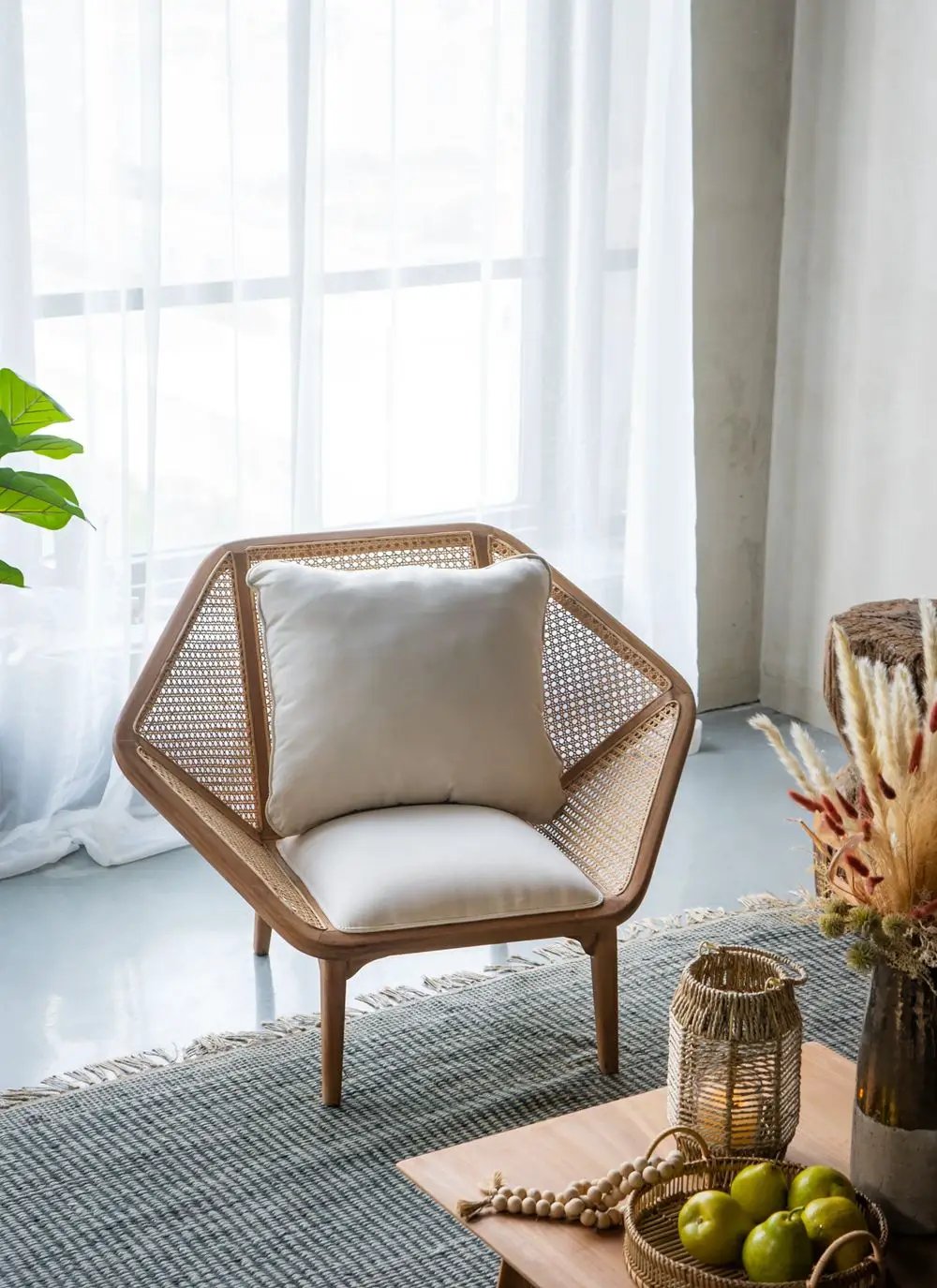 Tectona - Teak Leisure Chair - Natural Wood / Brown by HouseOfZazla